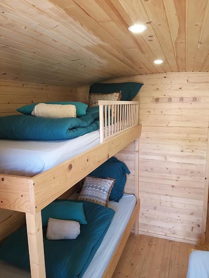 Roulottes Du Chalet Des Pins Rougeou 外观 照片